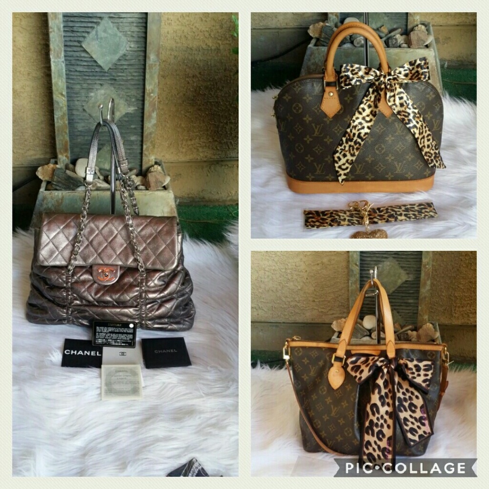 ๐๐นBUNDLE ๐DEAL,๐น๐ 2 LVs BAGS, 1 CHANEL BAG - Picture 1 of 4